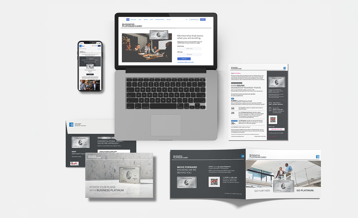 American Express Business Platinum Campaign